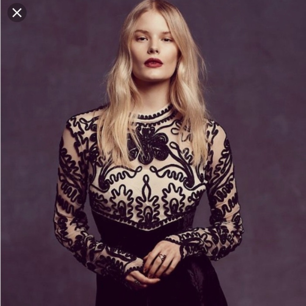 Free People Velvet Dress